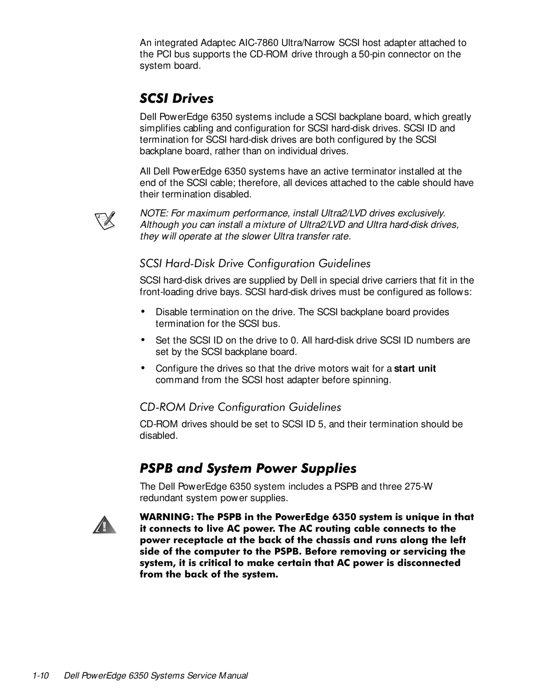 Dell 6350 manual Ulyhv, 363% DQG6\VWHP3RZHU6XSSOL 