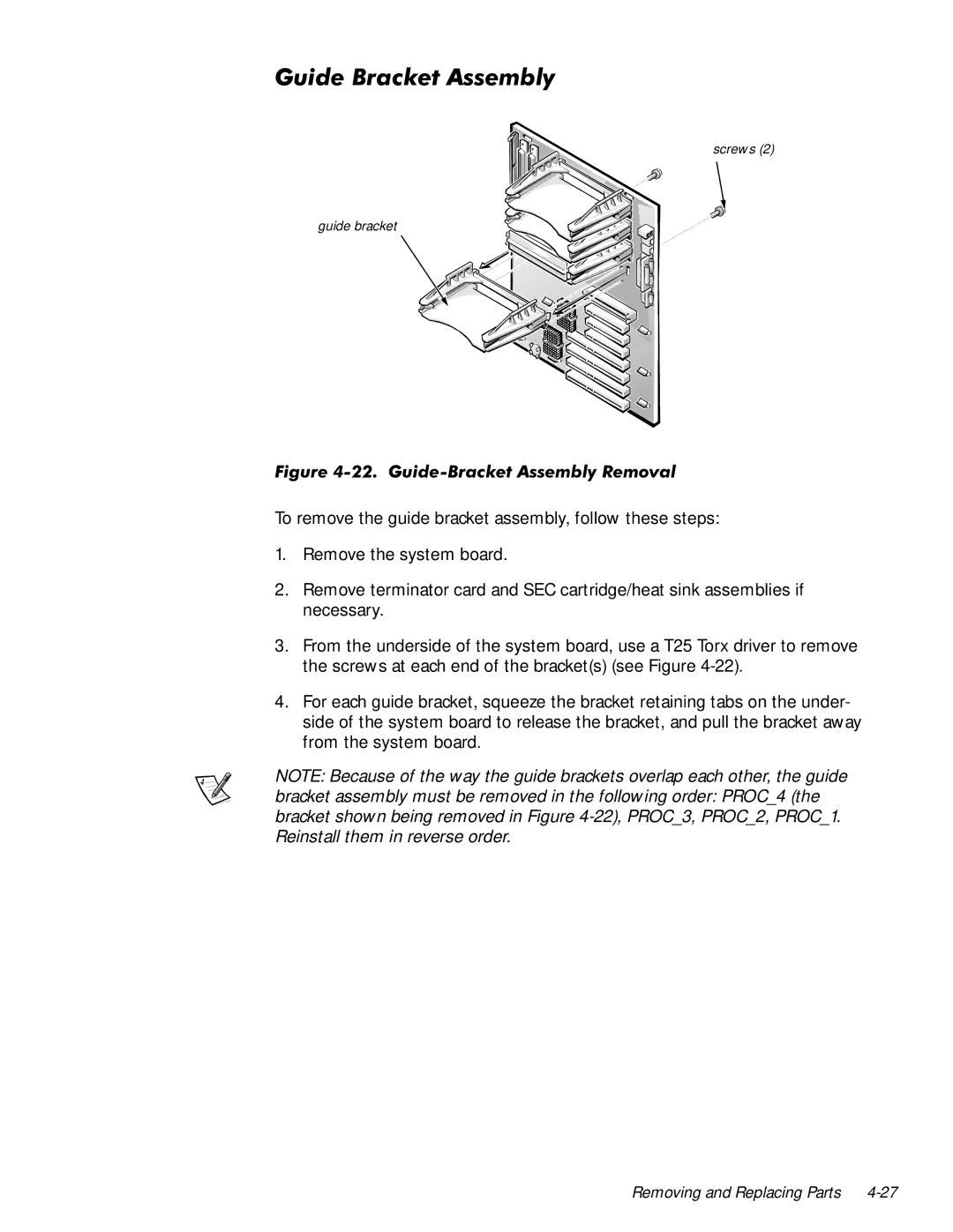 Dell 6350 manual Ljxuh, Xlgh%Udfnhw$Vvhpeo 