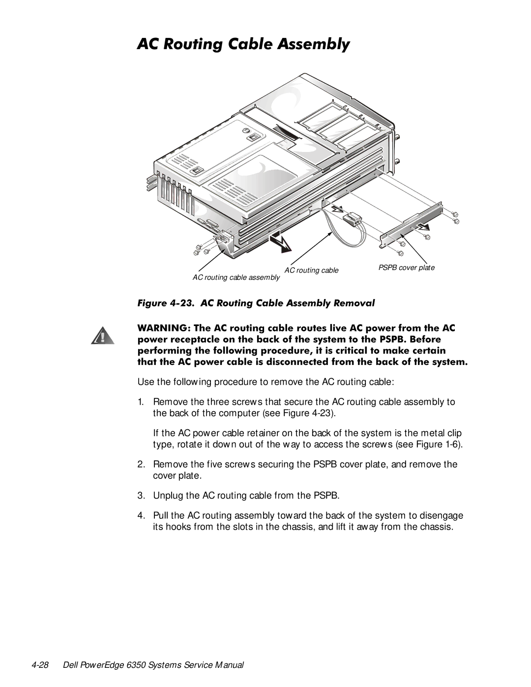 Dell 6350 manual $&5RXWLQJ&DEOH$VVHPEO 