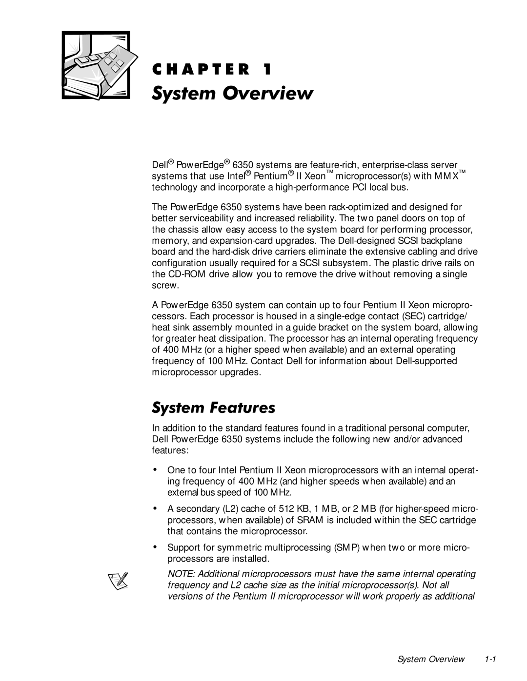 Dell 6350 manual VWHP2YHUYLHZ, Vwhphdwxuhv 