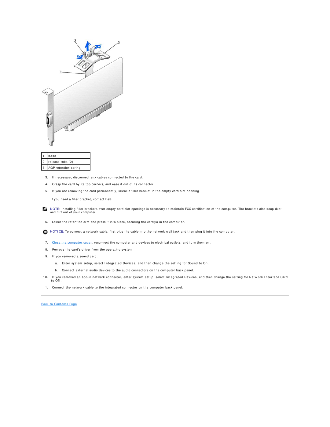 Dell 650 service manual Back to Contents 