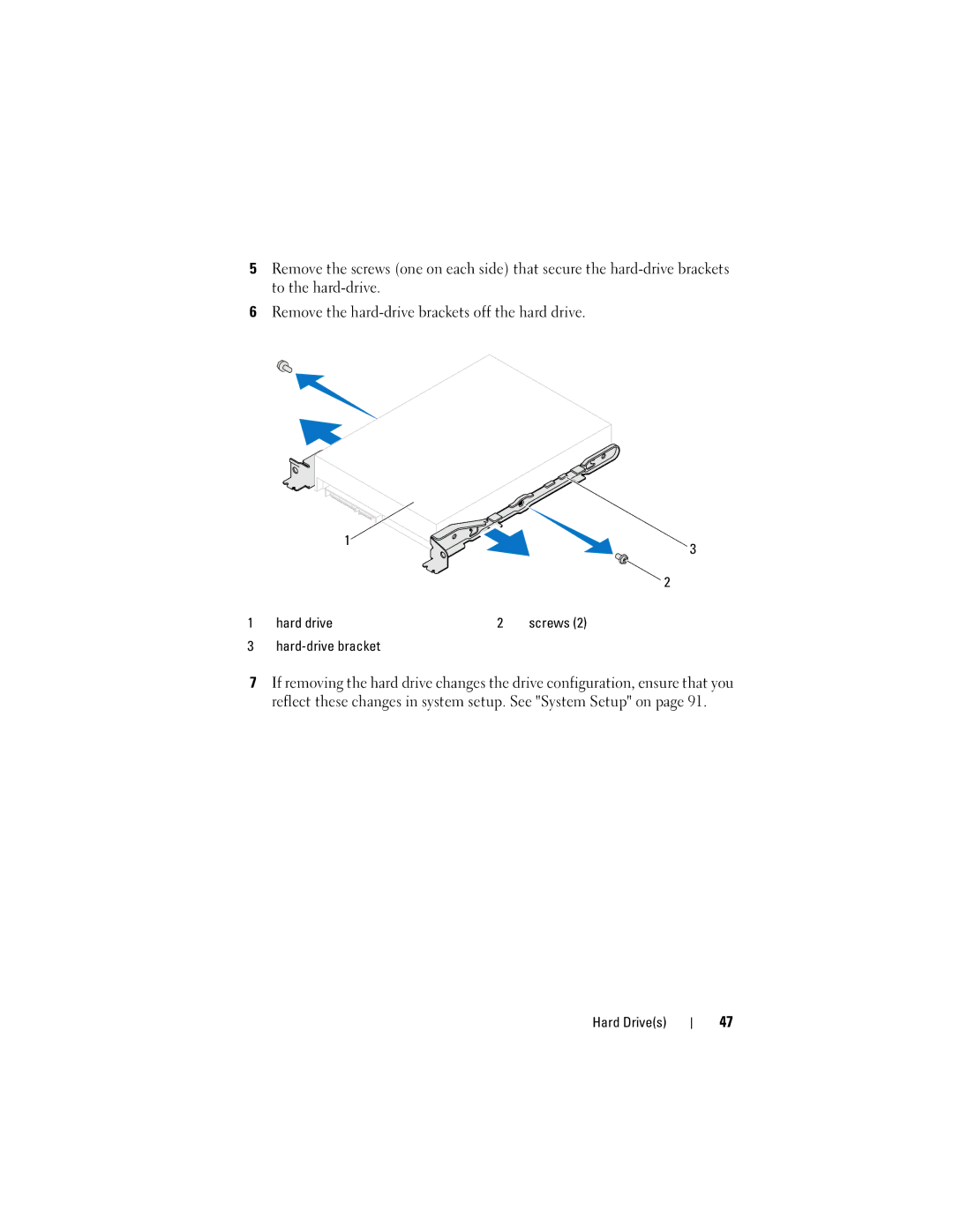 Dell 660 owner manual Hard drive 