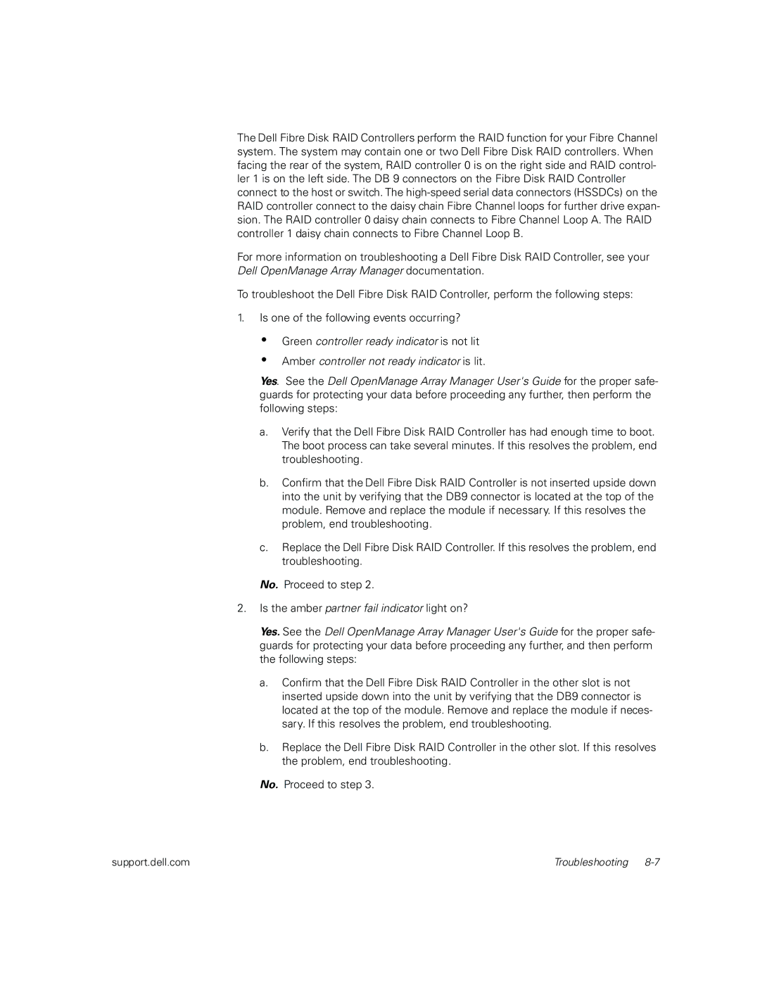 Dell 224F, 660F manual Troubleshooting 