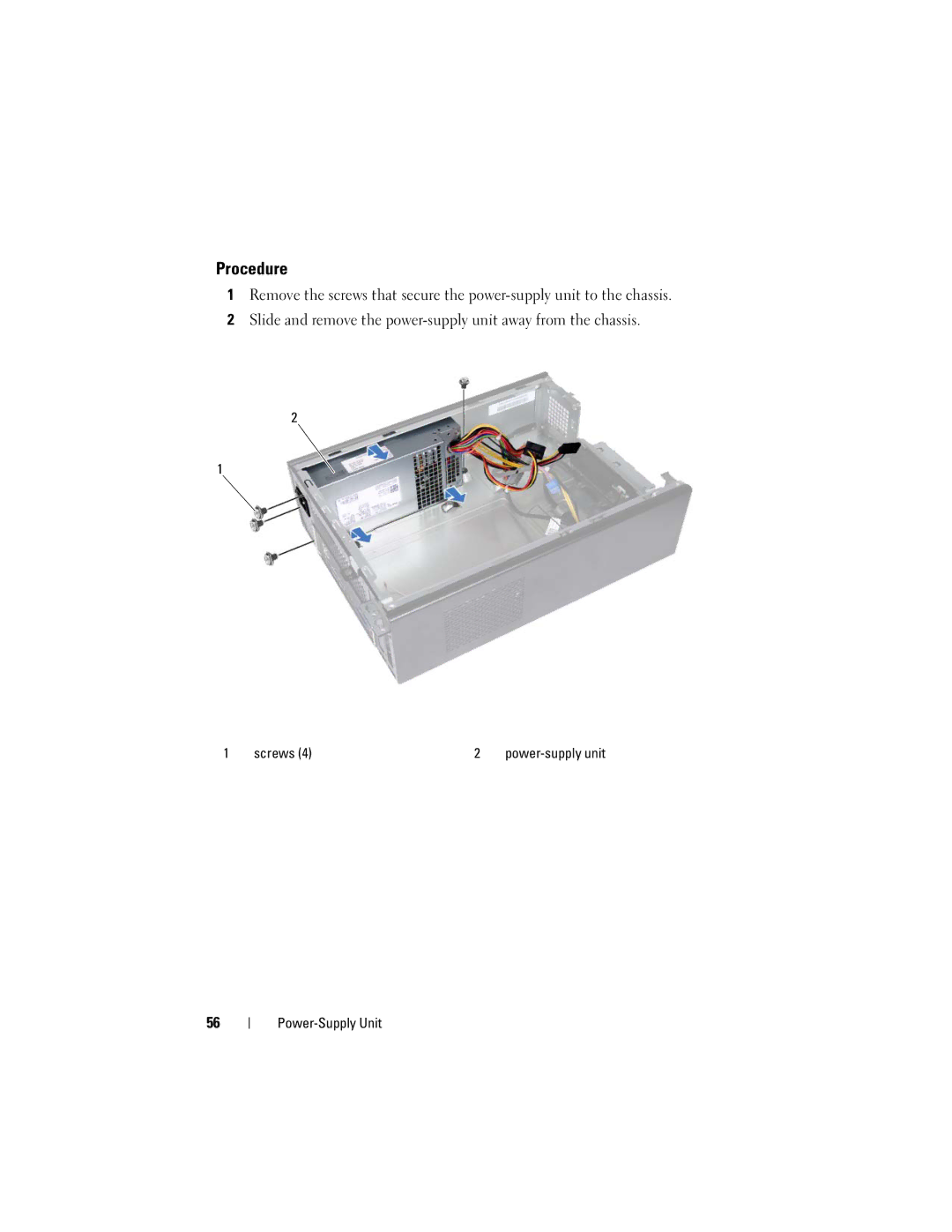 Dell 660S manual Power-supply unit 