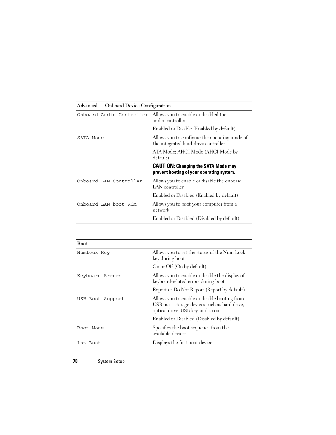 Dell 660S manual Onboard Audio Controller 