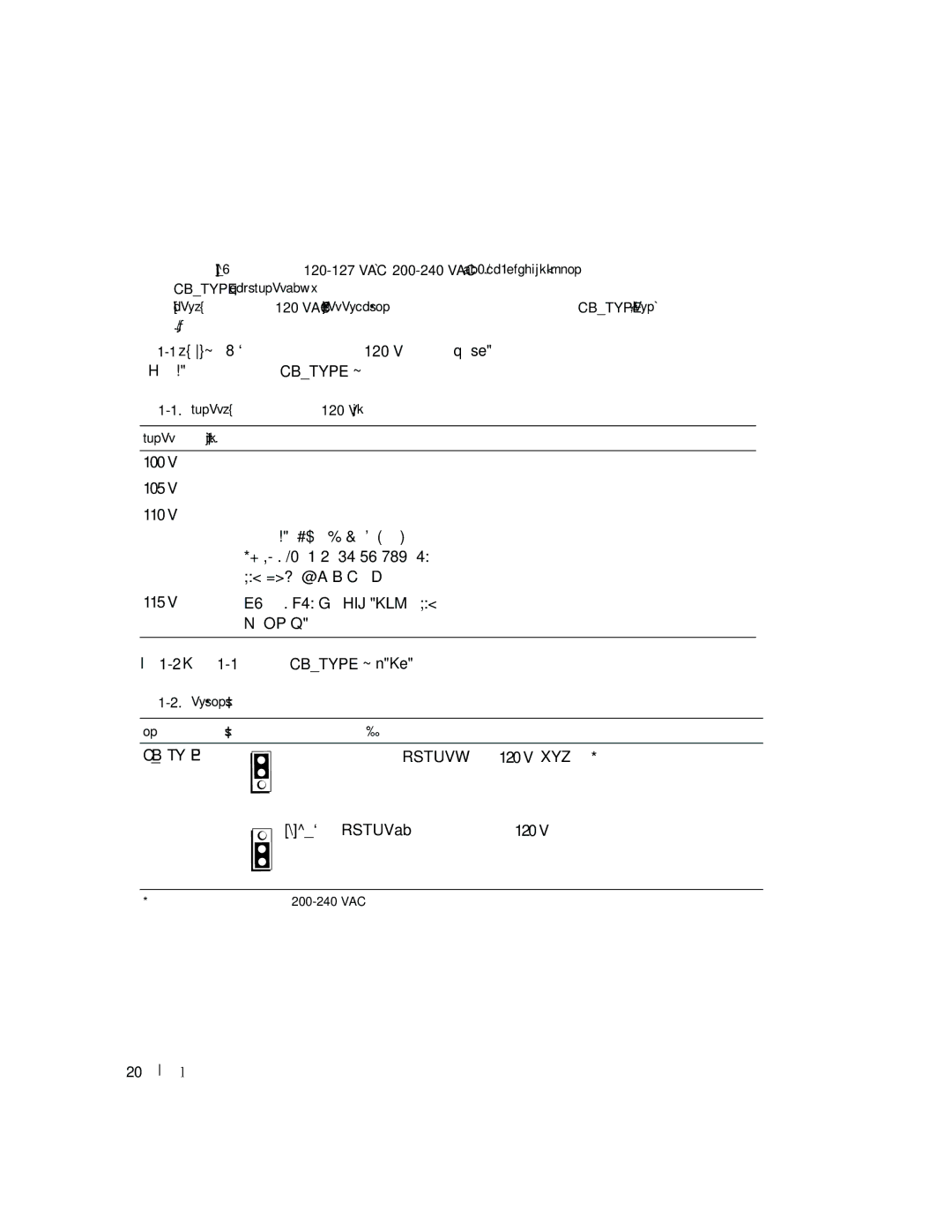 Dell 6800 manual 针对地区性的电源要求重新配置系统 