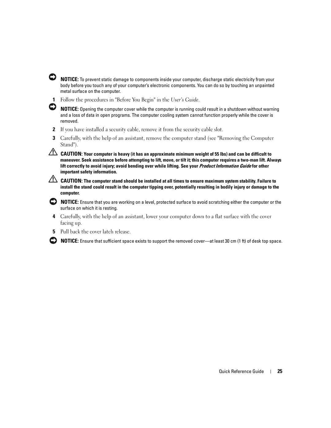 Dell 690 manual Quick Reference Guide 