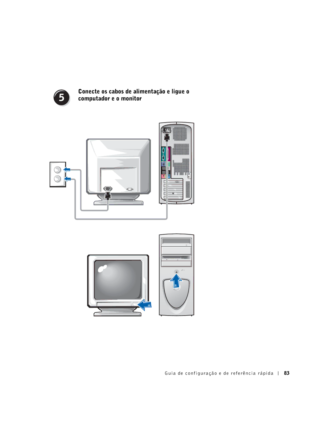 Dell 6T341 manual Guia de configuração e de referência rápida 