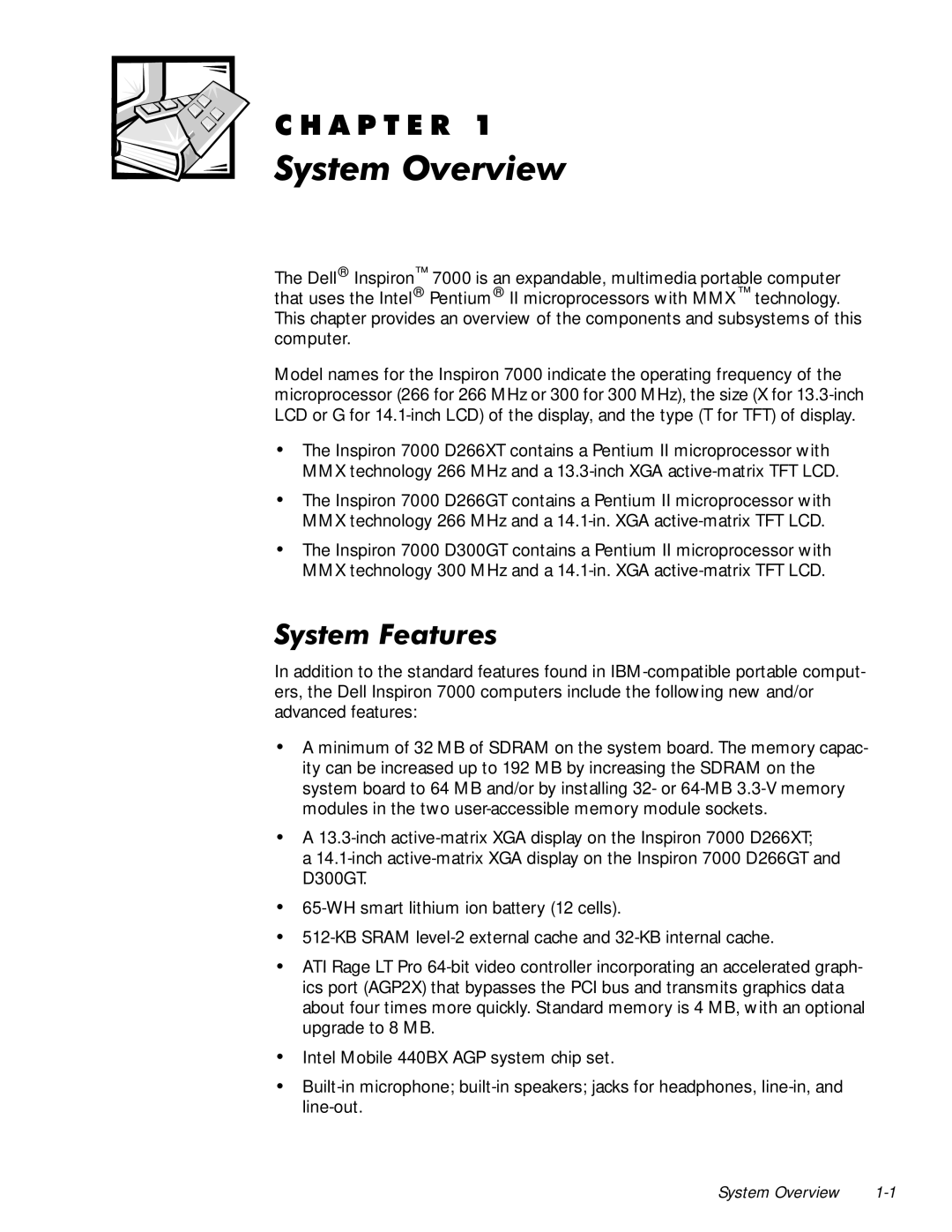 Dell 7000 manual VWHP2YHUYLHZ, Vwhphdwxuhv 