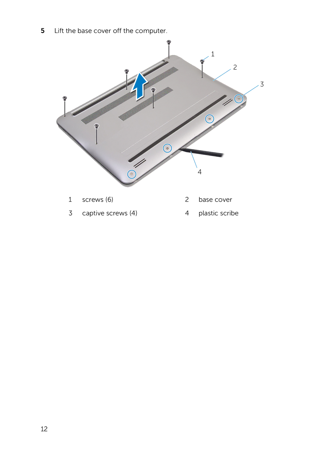 Dell 7000 service manual Plastic scribe 