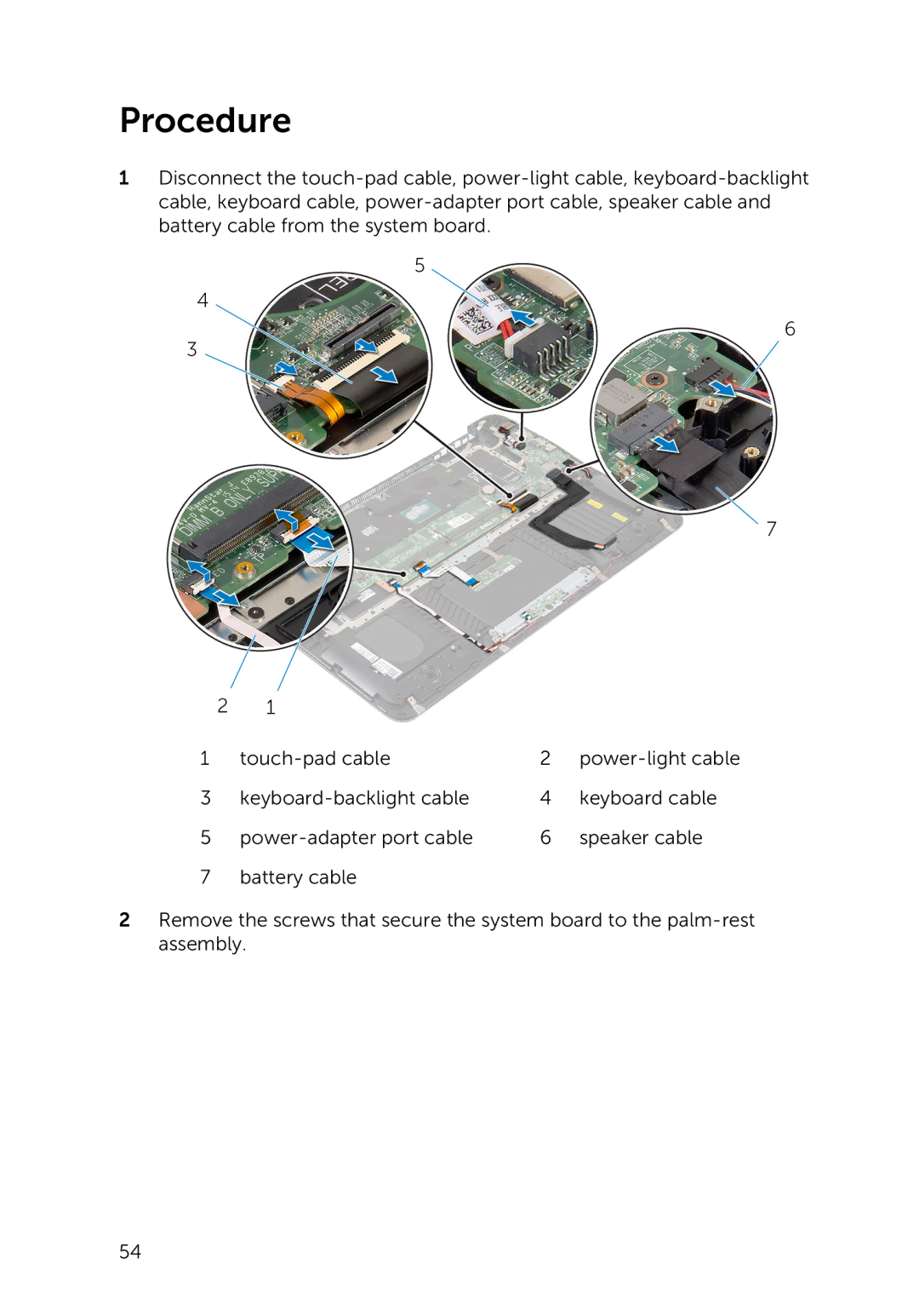 Dell 7000 service manual Procedure 