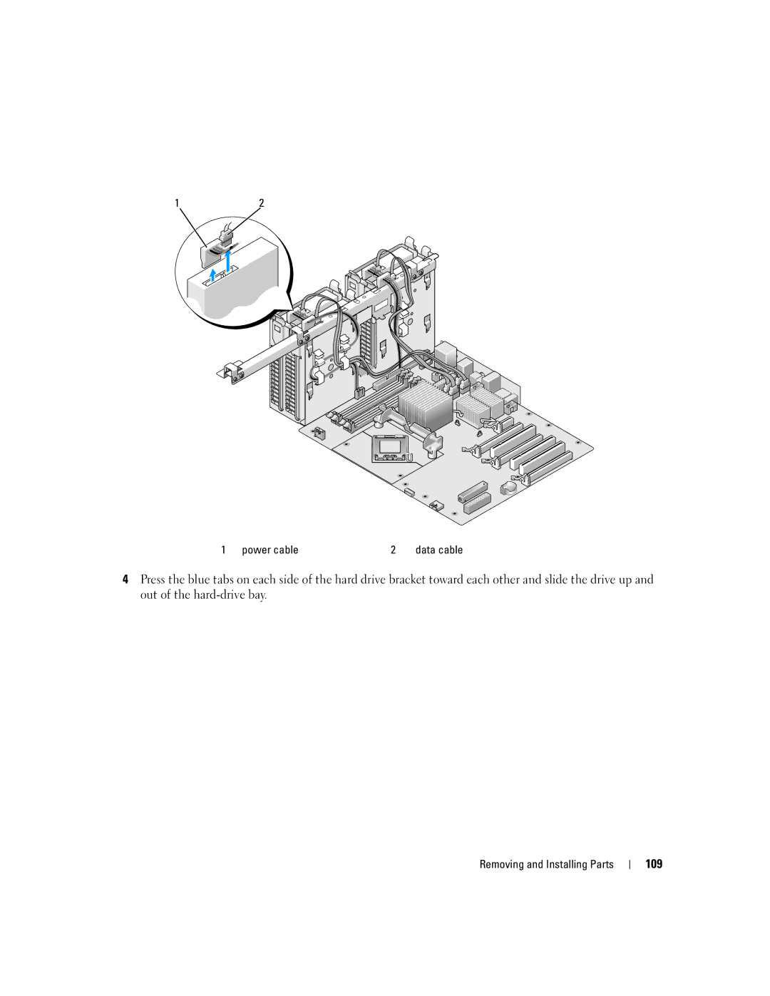 Dell XPS 720 owner manual 109, Power cable 