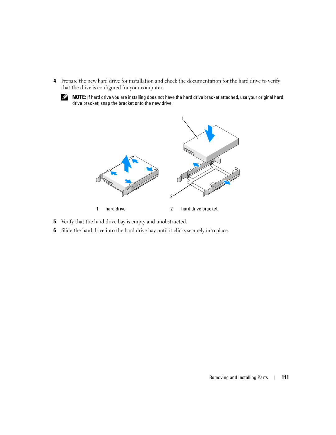 Dell XPS 720 owner manual 111 