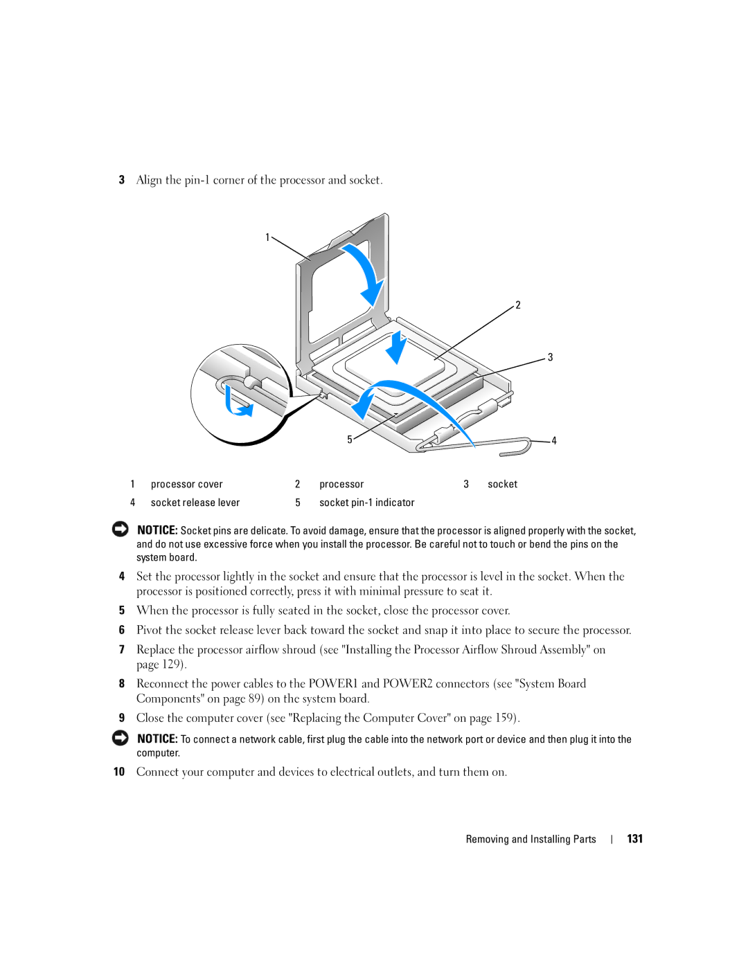 Dell XPS 720 owner manual 131 