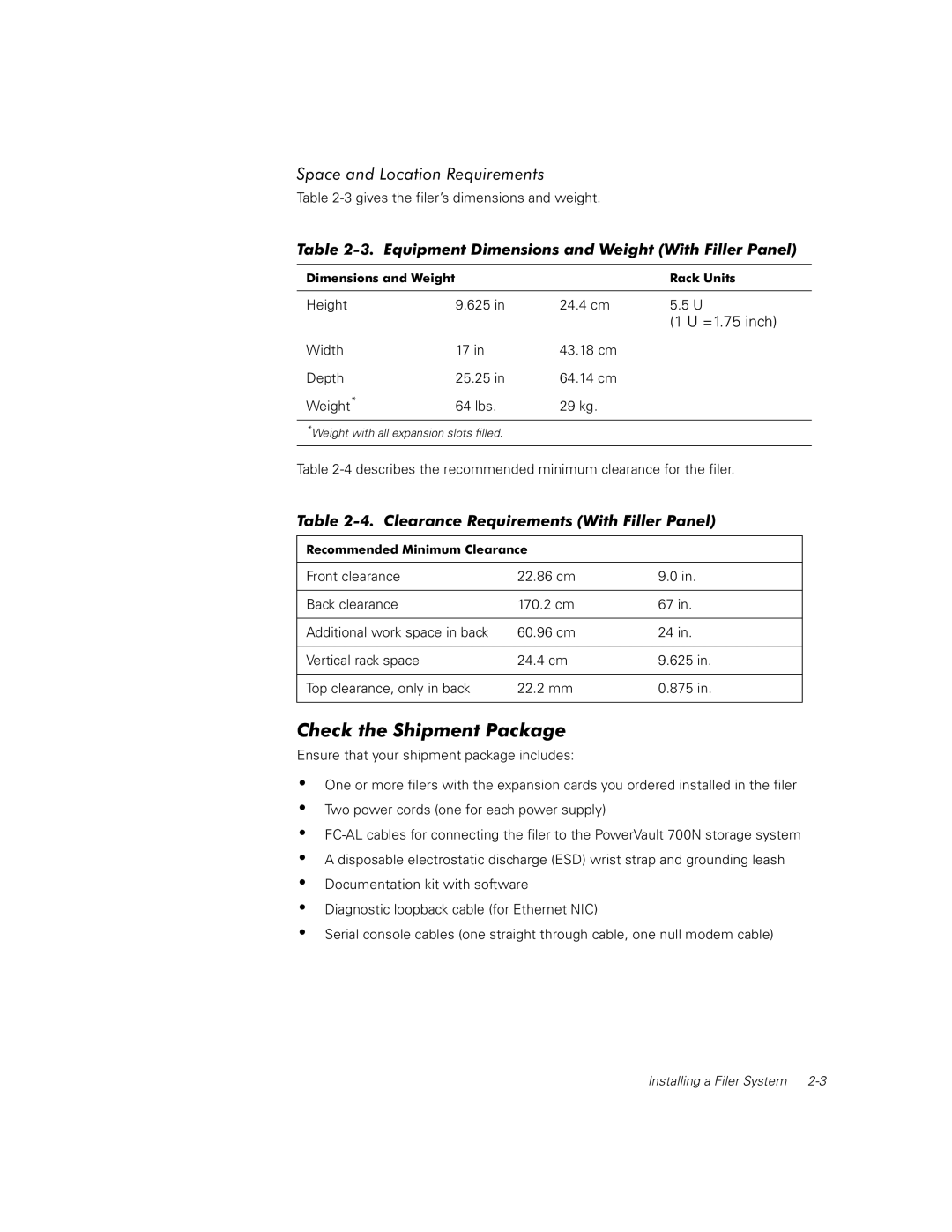 Dell 720N, 740N, 760N manual =1.75 inch 