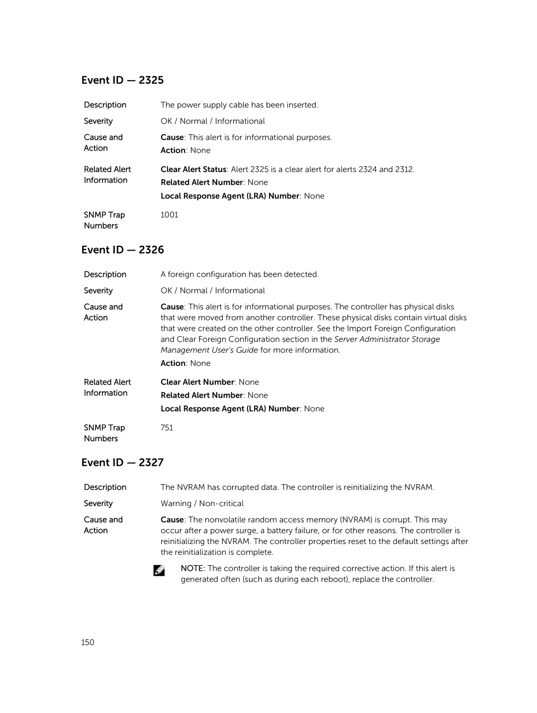 Dell 7.4 manual Management User’s Guide for more information 