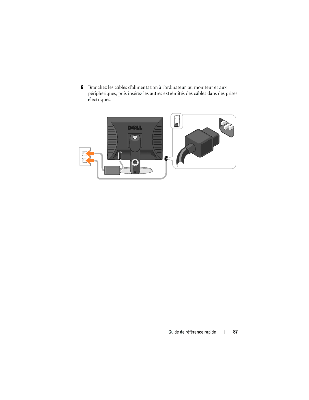 Dell 740 manual Guide de référence rapide 