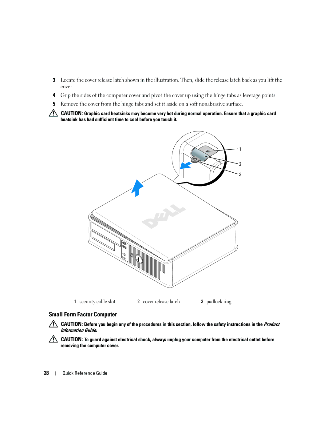 Dell 745 manual Small Form Factor Computer 