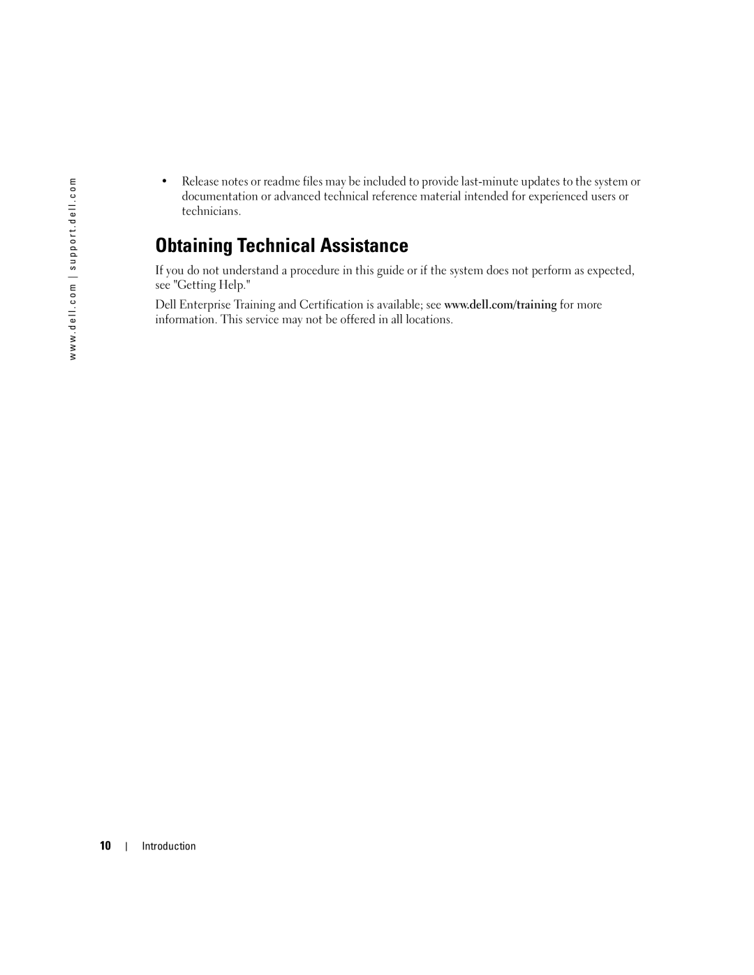 Dell 745N manual Obtaining Technical Assistance 