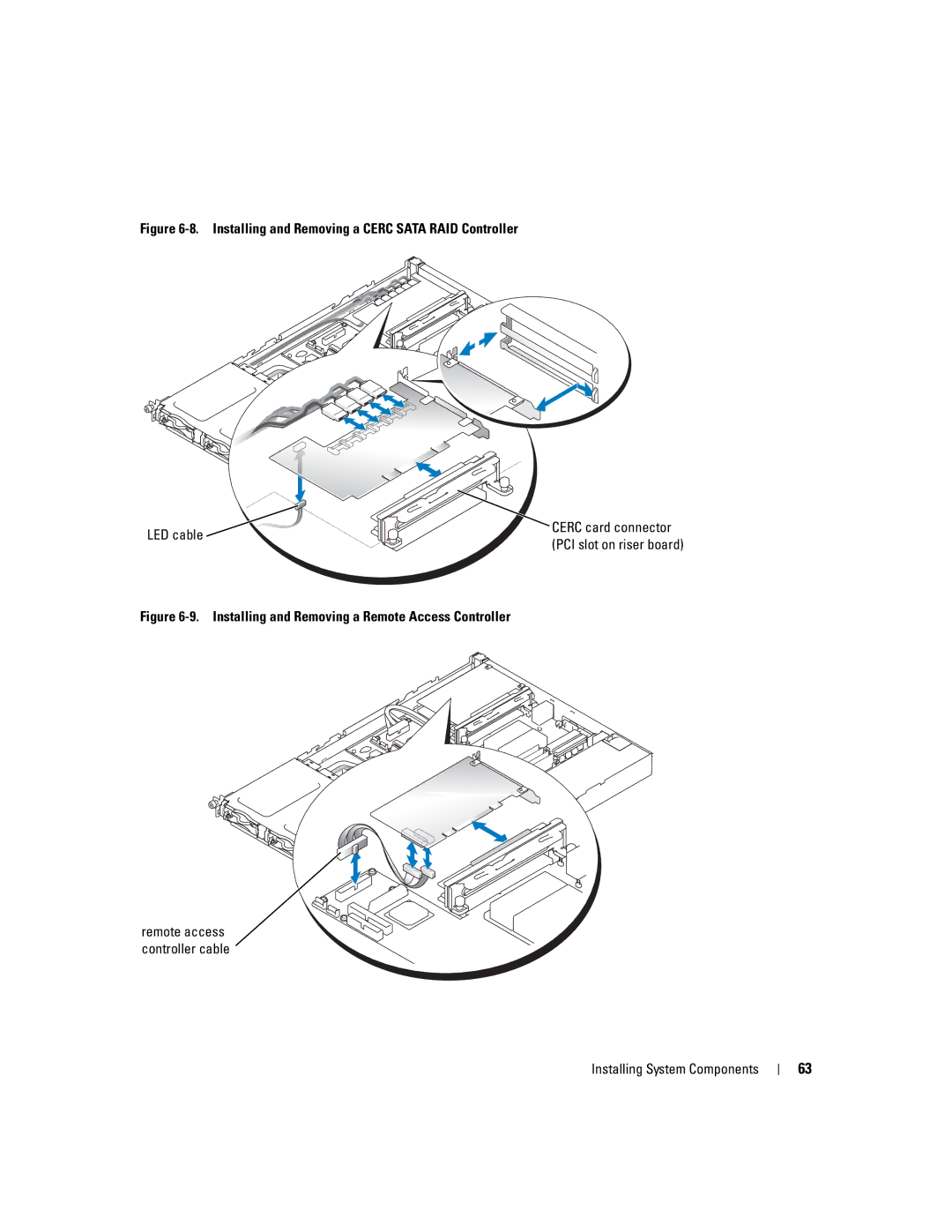 Dell 745N manual Installing and Removing a Remote Access Controller 