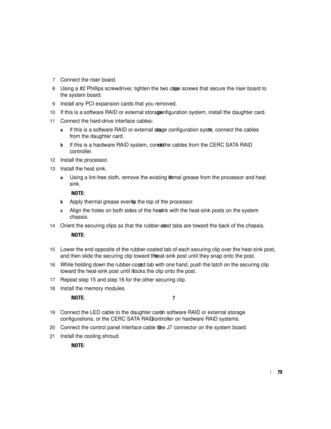 Dell 745N manual Installing System Components 