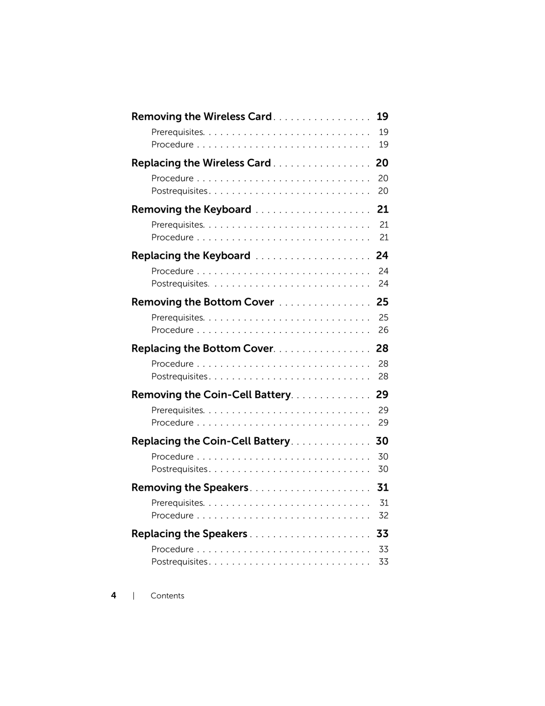 Dell 7537, P36F owner manual Removing the Coin-Cell Battery 