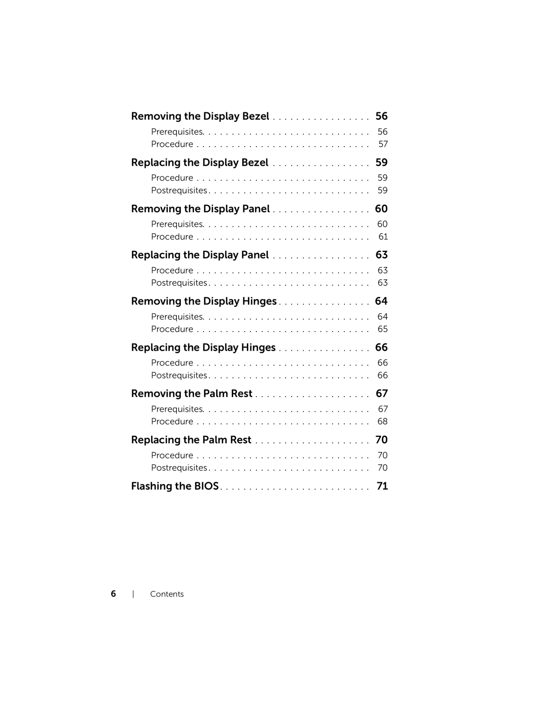 Dell 7537, P36F owner manual Contents 