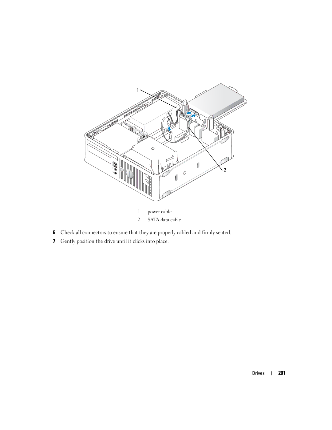 Dell 755 manual 201 