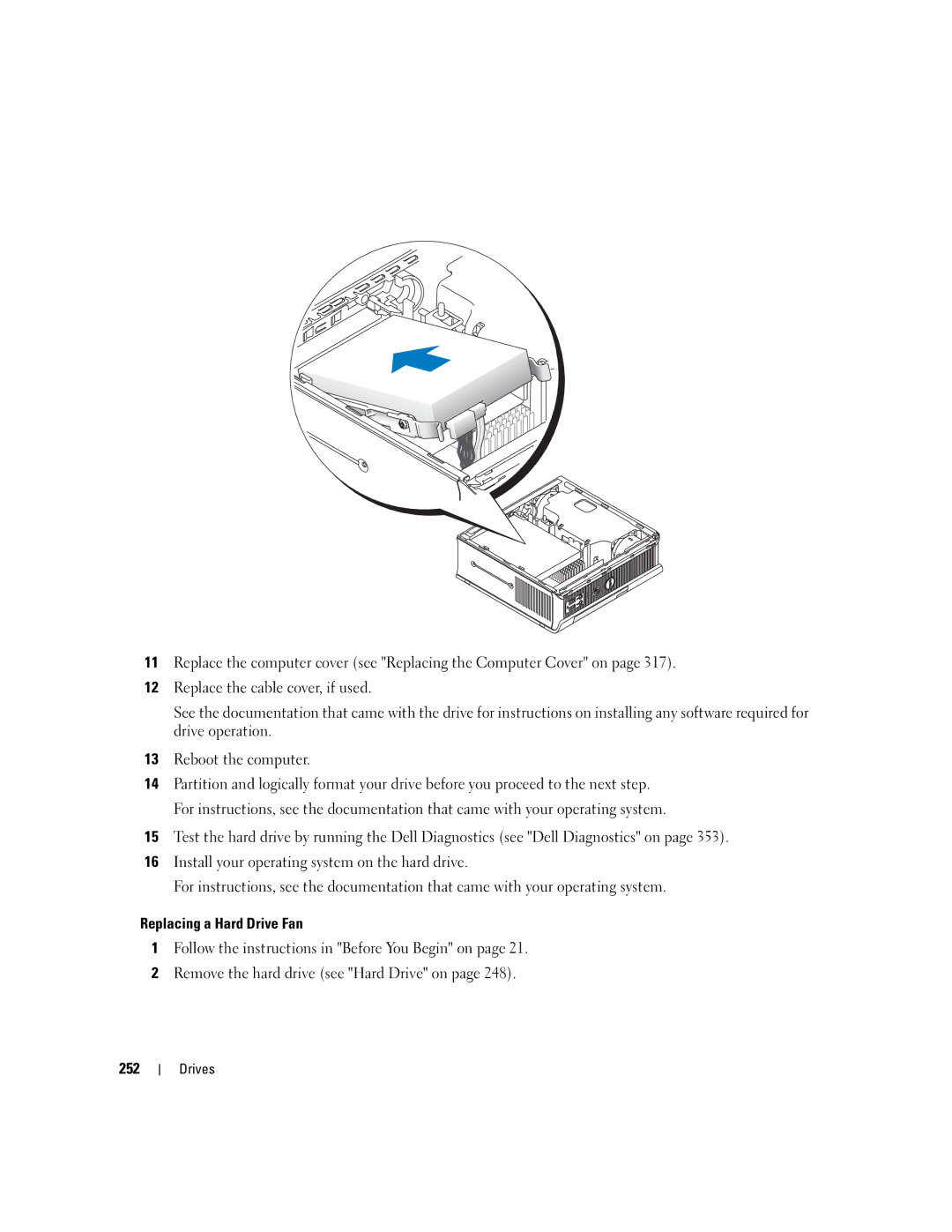 Dell 755 manual Drives 