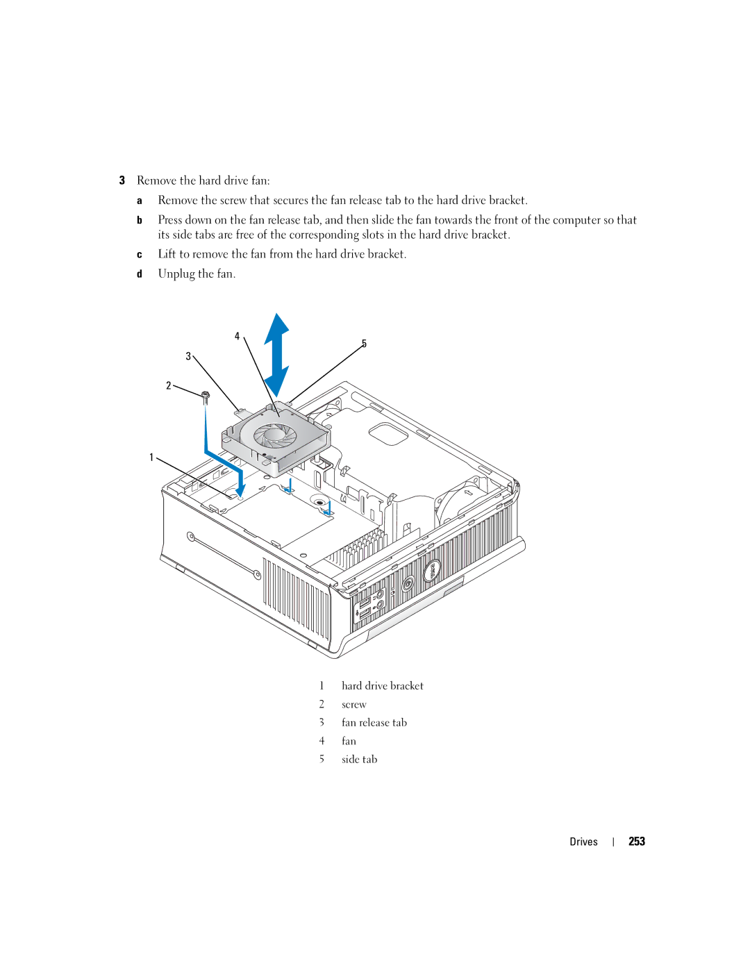 Dell 755 manual 253 