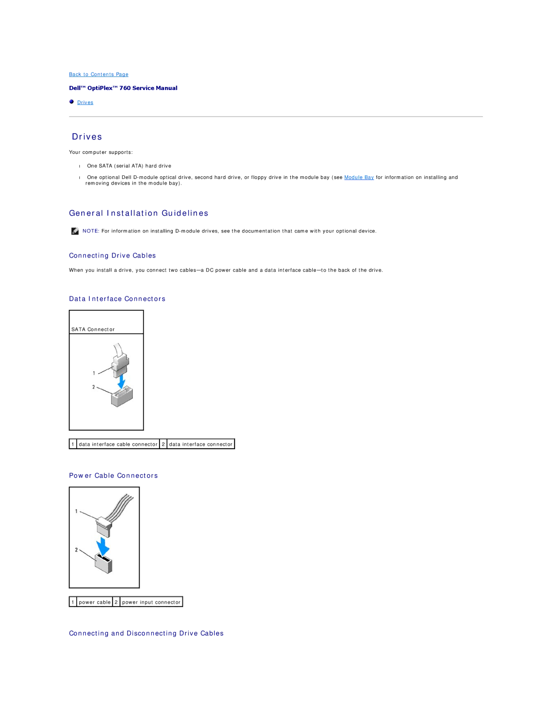 Dell 760 manual Drives 