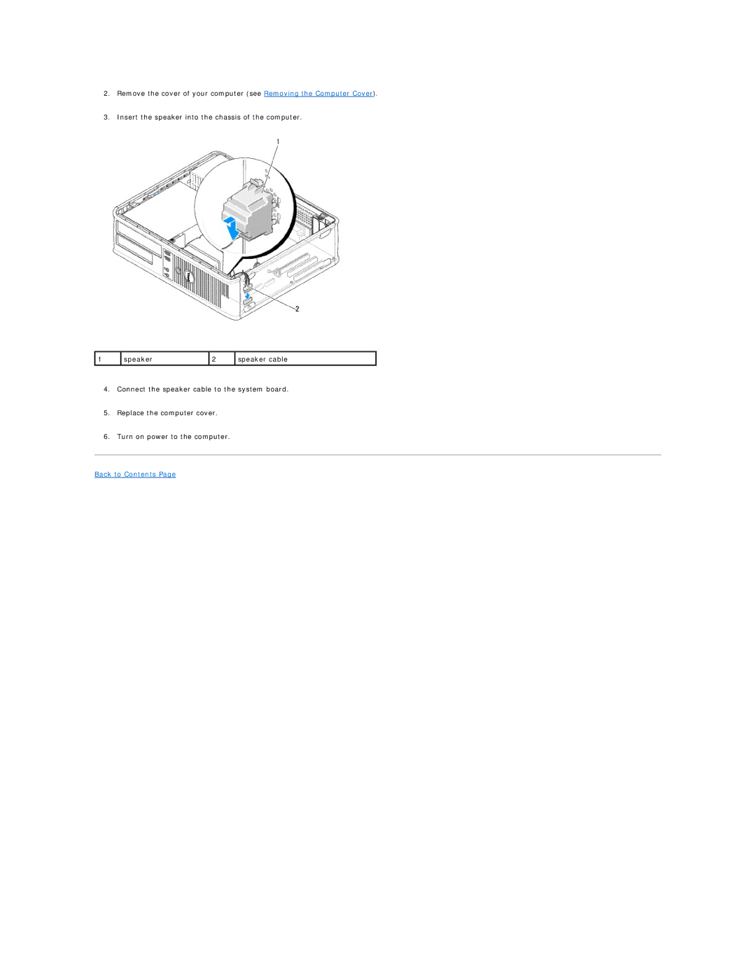 Dell 760 manual Back to Contents 