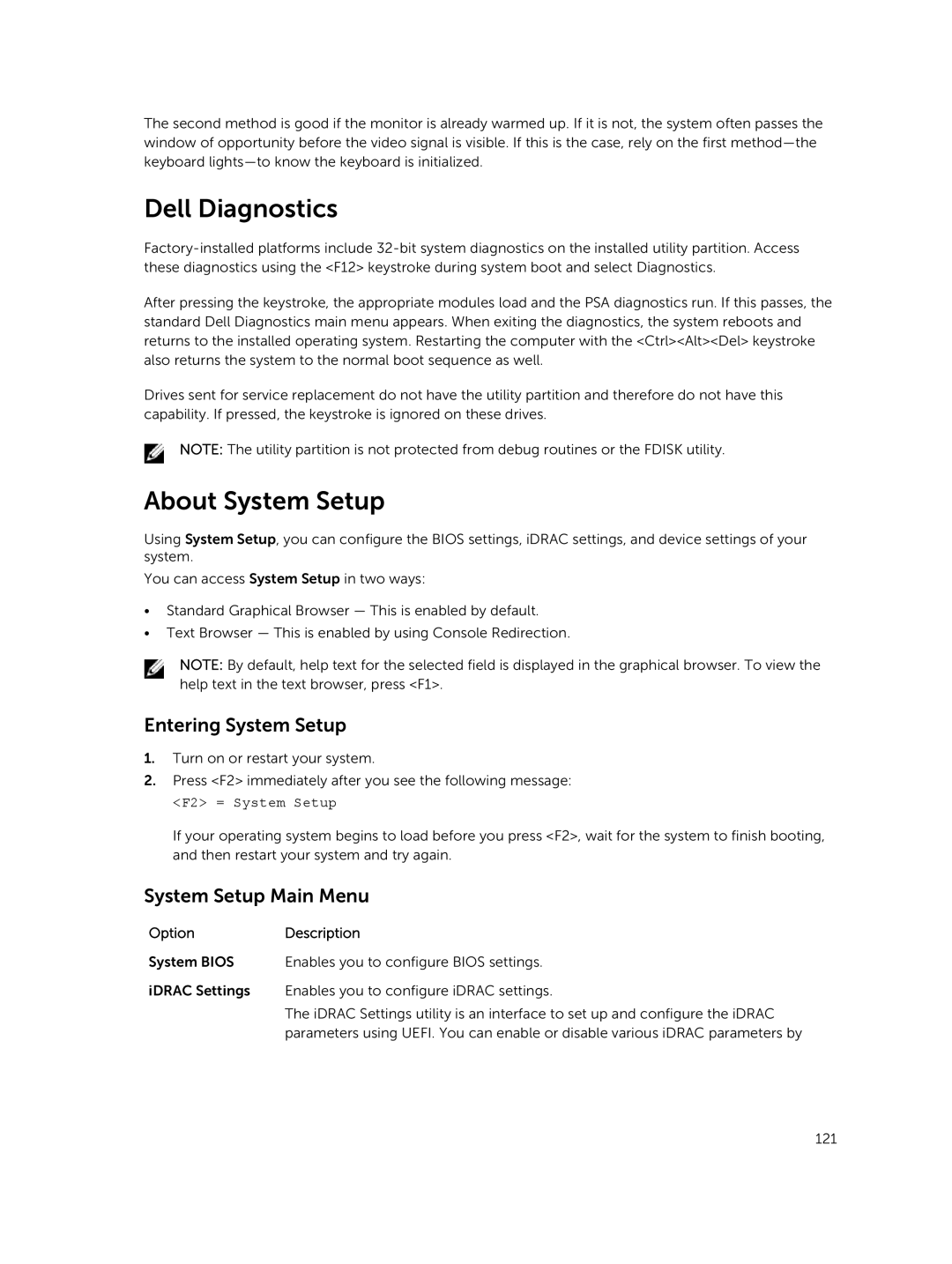 Dell 7910 owner manual Dell Diagnostics, About System Setup, Entering System Setup, System Setup Main Menu 