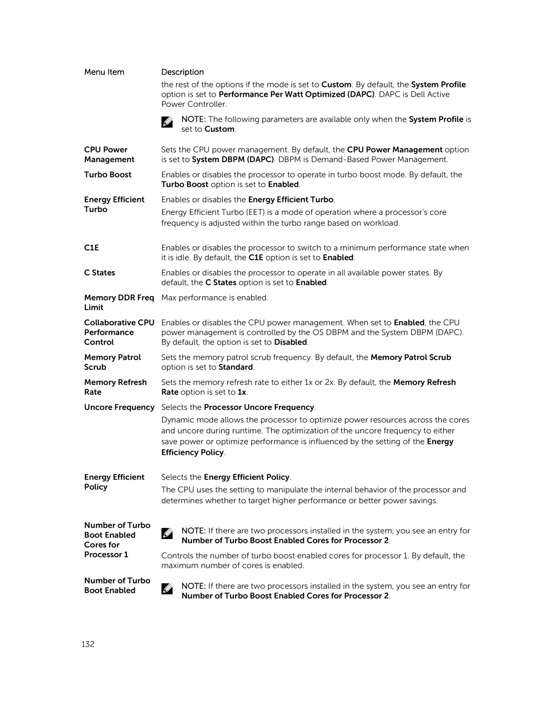 Dell 7910 owner manual C1E 