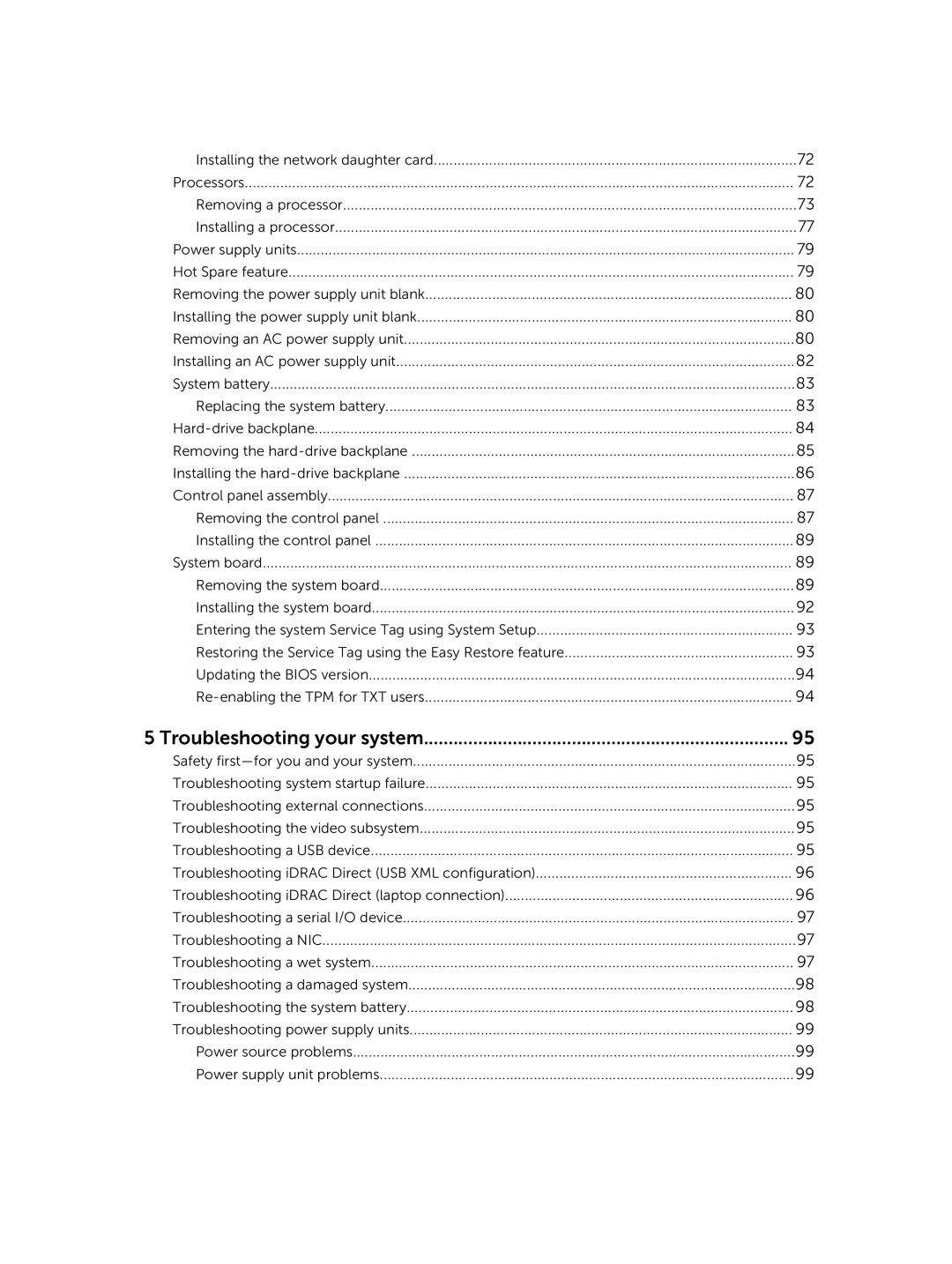 Dell 7910 owner manual Troubleshooting your system 