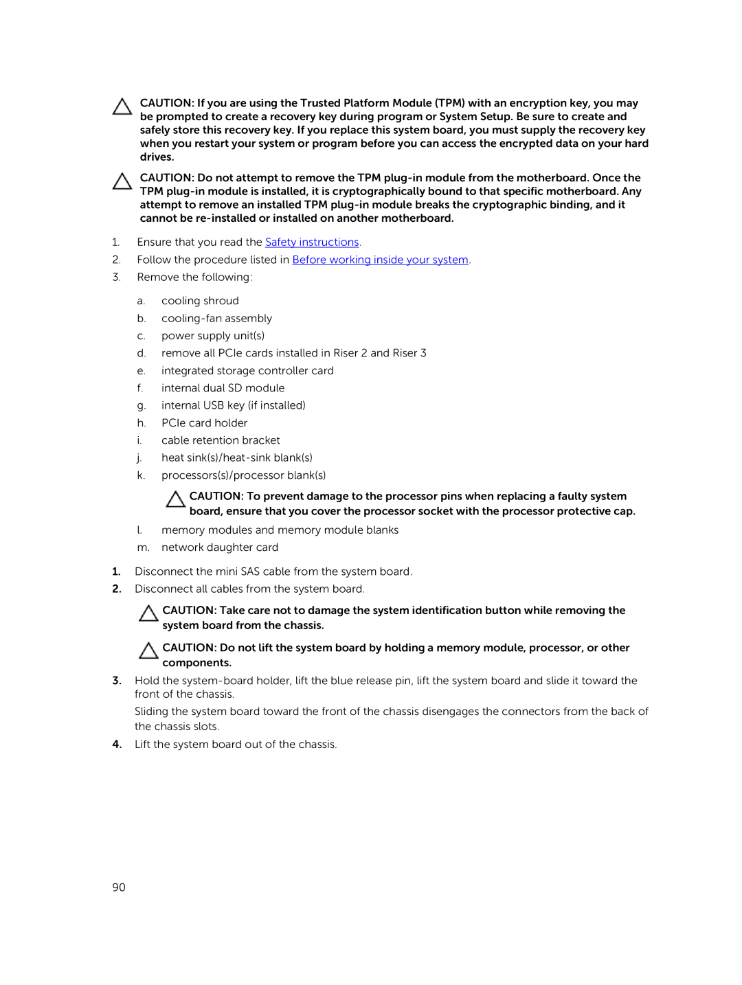 Dell 7910 owner manual Ensure that you read the Safety instructions 