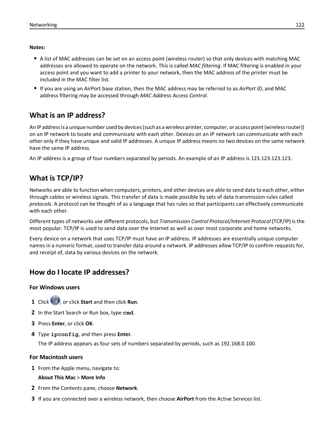 Dell 7d1, 7dE manual What is an IP address?, What is TCP/IP?, How do I locate IP addresses? 