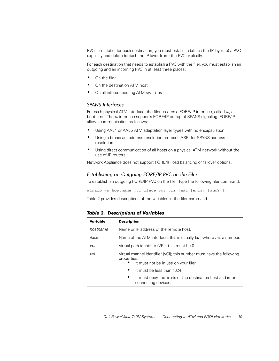 Dell 7x0N manual Hostname 