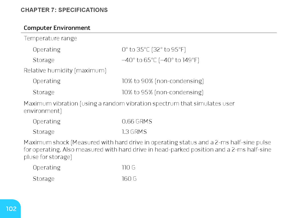 Dell P06T002, 7XM1F, P06T001, M11xR2 manual 102 