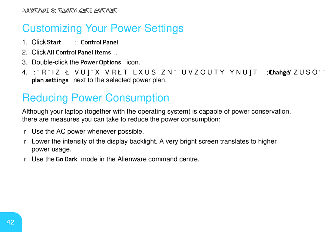 Dell P06T002, 7XM1F, P06T001, M11xR2 manual Customizing Your Power Settings, Reducing Power Consumption 