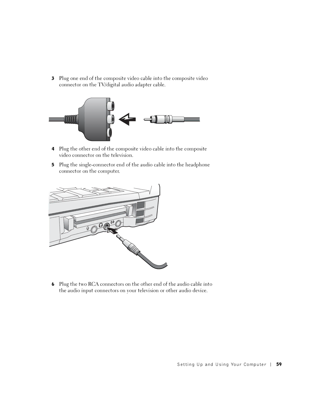 Dell 8200 owner manual Setting Up and Using Your Computer 