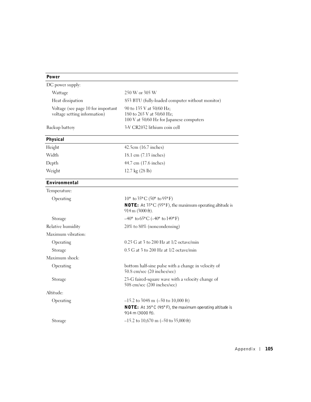 Dell 8300 manual 