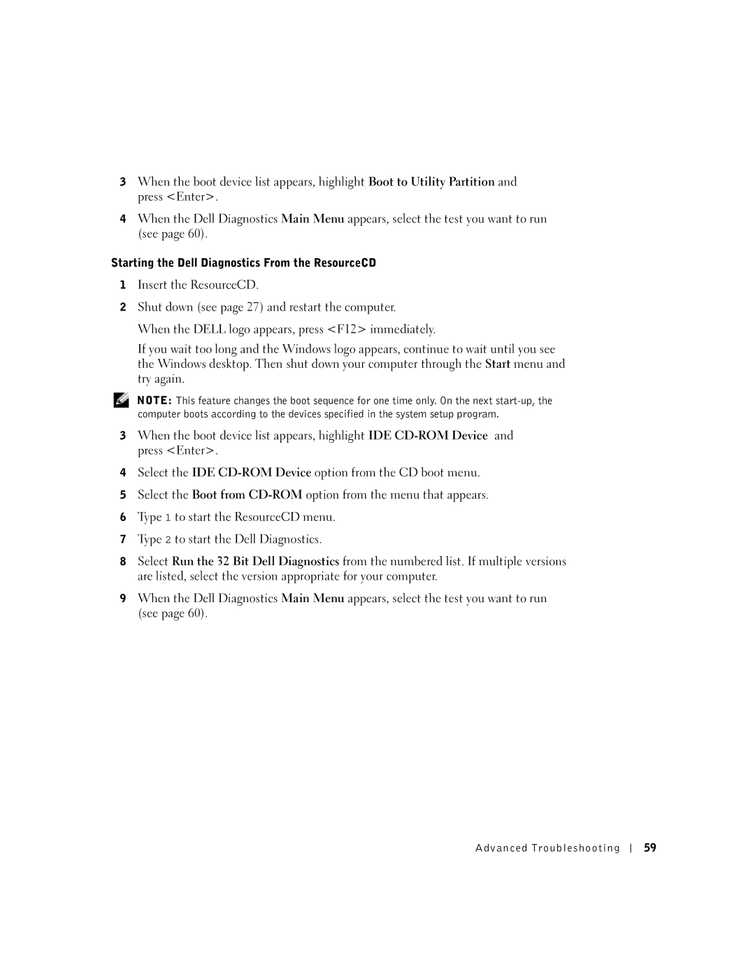 Dell 8300 manual Advanced Troubleshooting 