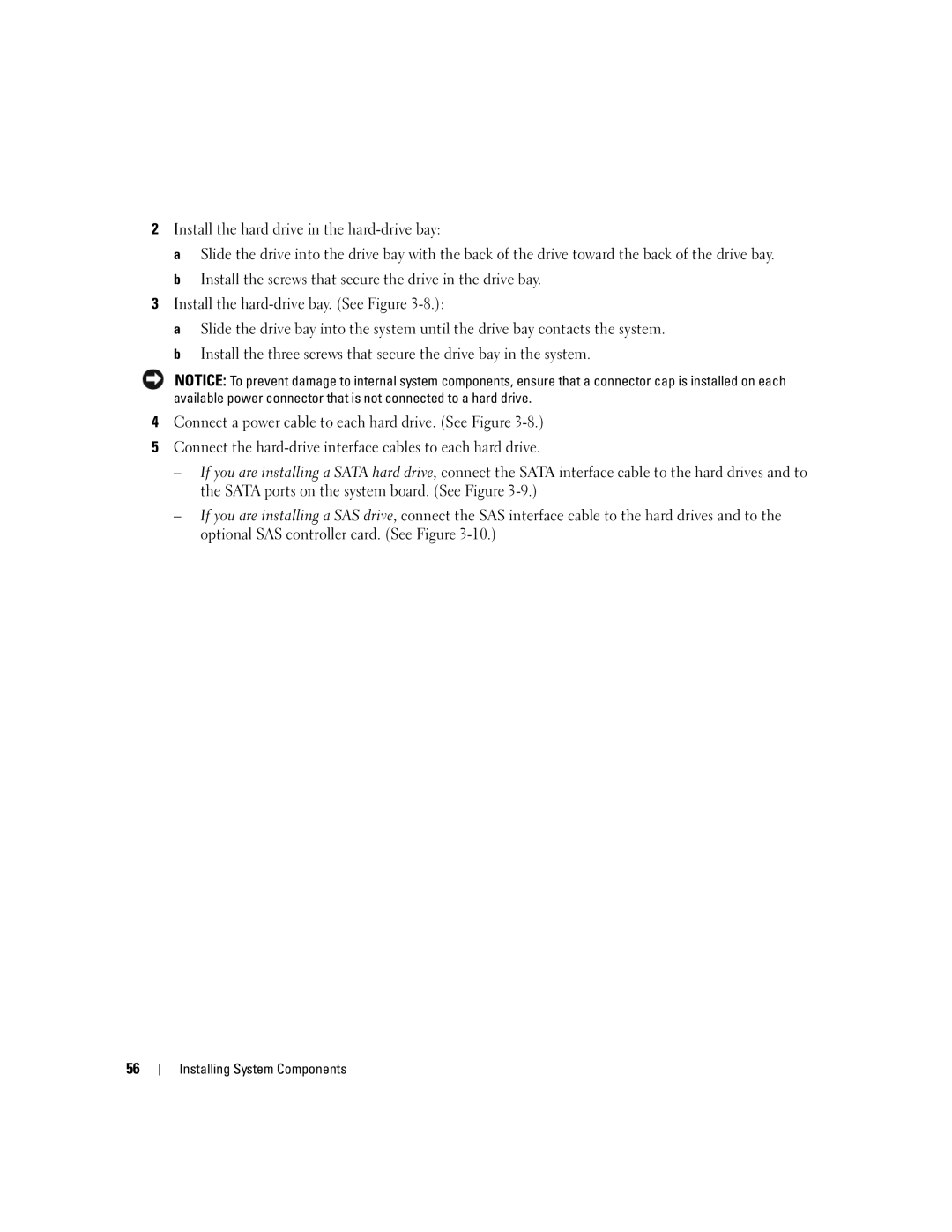 Dell 840 manual Installing System Components 