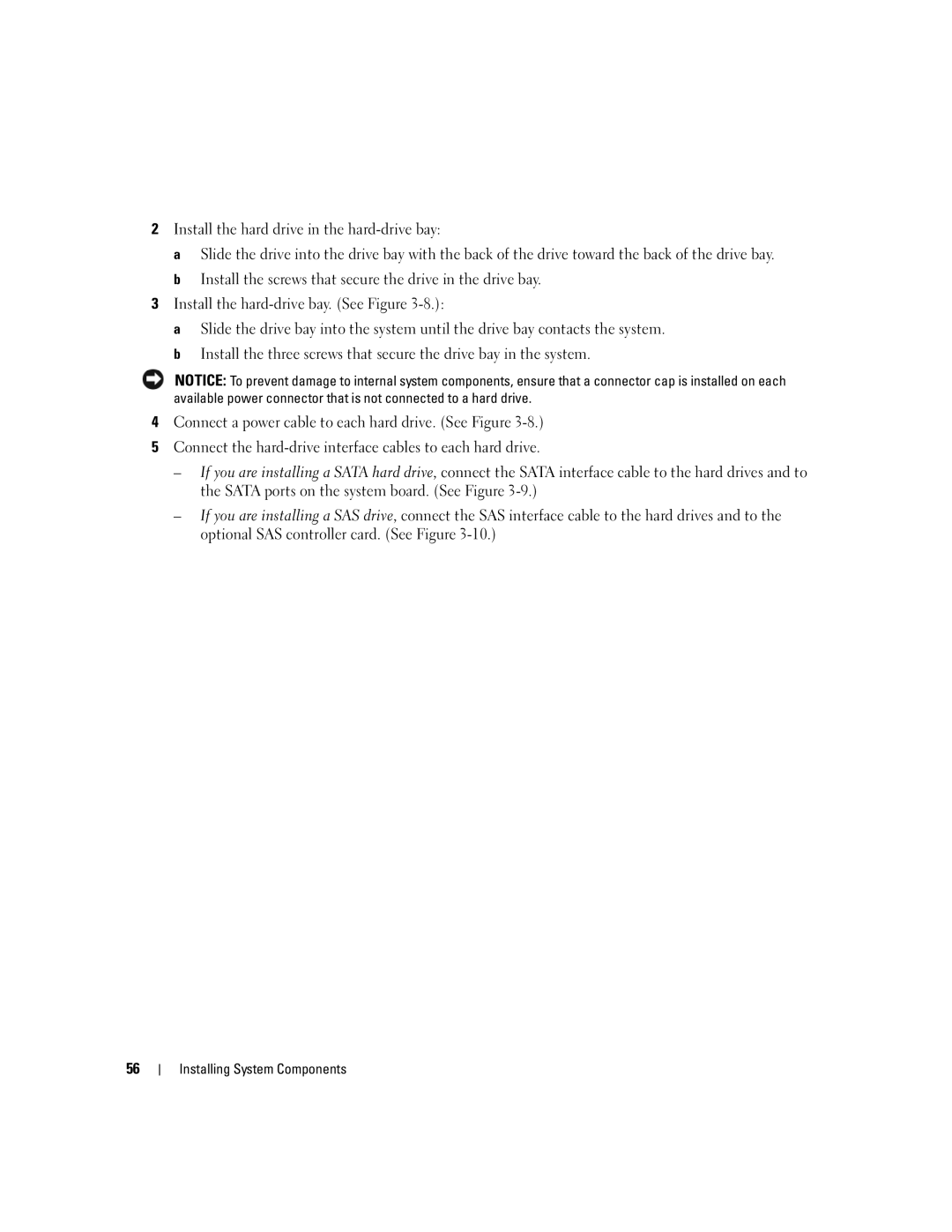 Dell 840 manual Installing System Components 