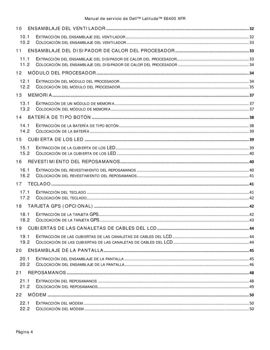 Dell 8400XFR manual Ensamblaje DEL Ventilador 