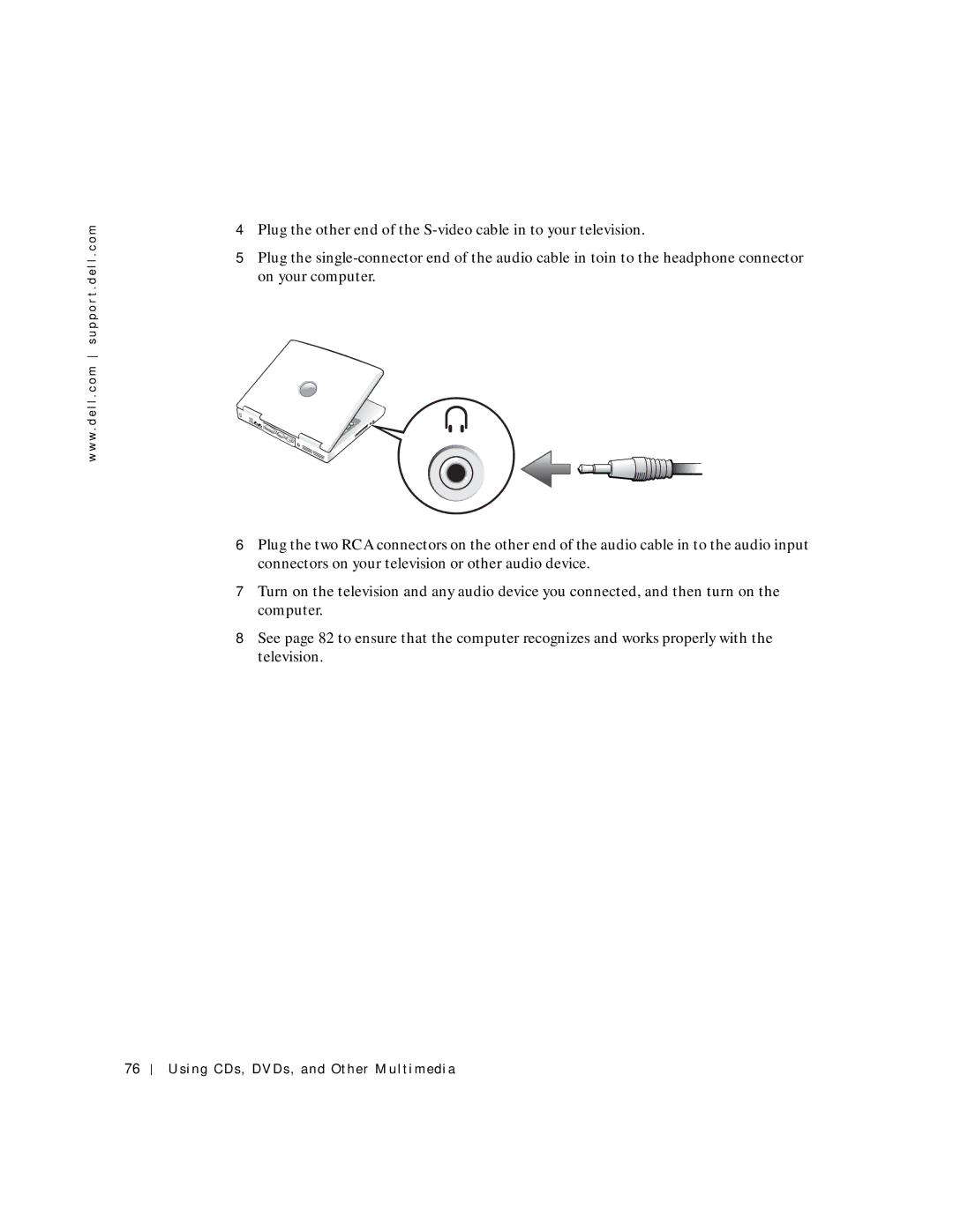 Dell 8600 manual Using CDs, DVDs, and Other Multimedia 