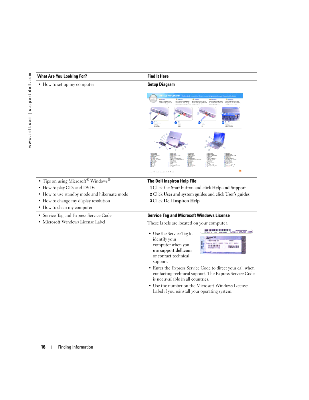 Dell 9100 owner manual How to use standby mode and hibernate mode 