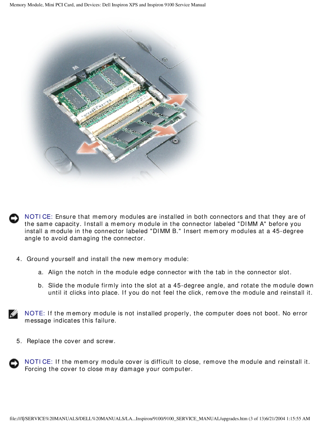 Dell 9100 service manual 