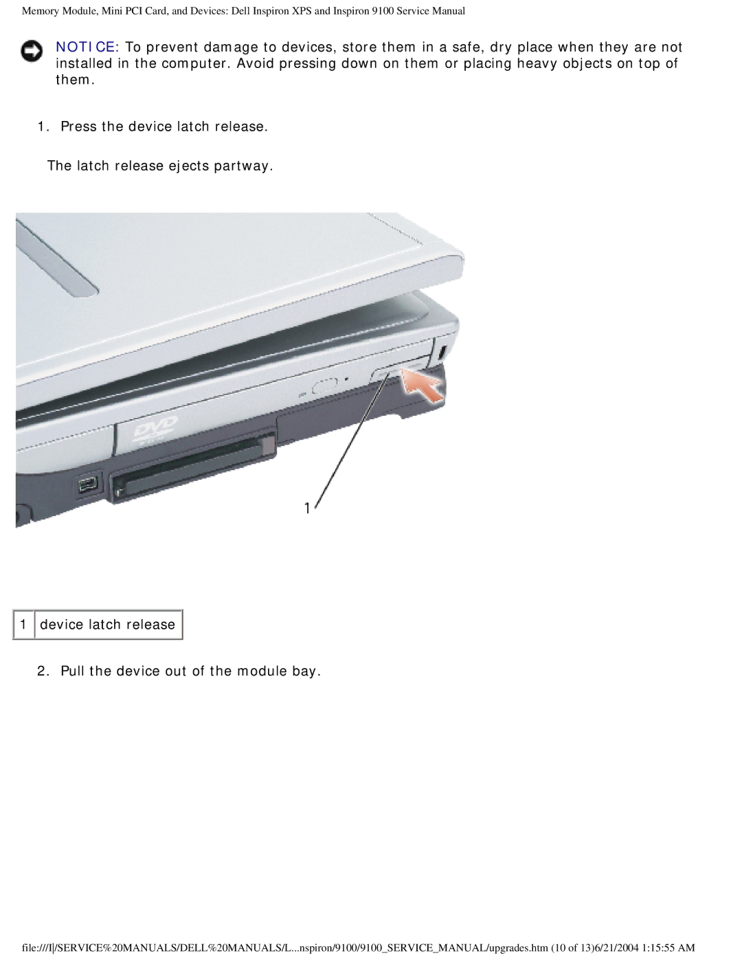 Dell 9100 service manual 